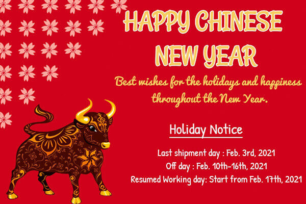 Happy Chinese New Year For 2021